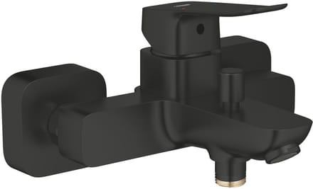 GROHE Dice Badmengkraan - Met Omstelling - Inclusief S-Koppelingen - Matte Black