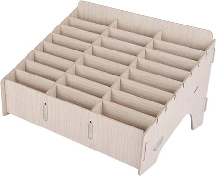 Dailygoods- Mobiele Telefoonhouder - Meerdere Cellen - Houten