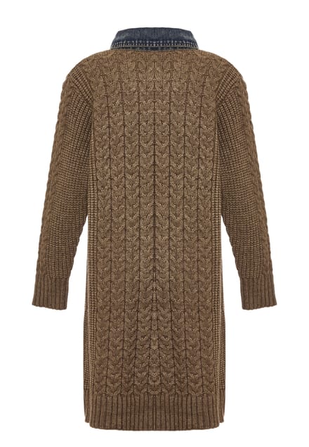 RISA Vest Dames koffie