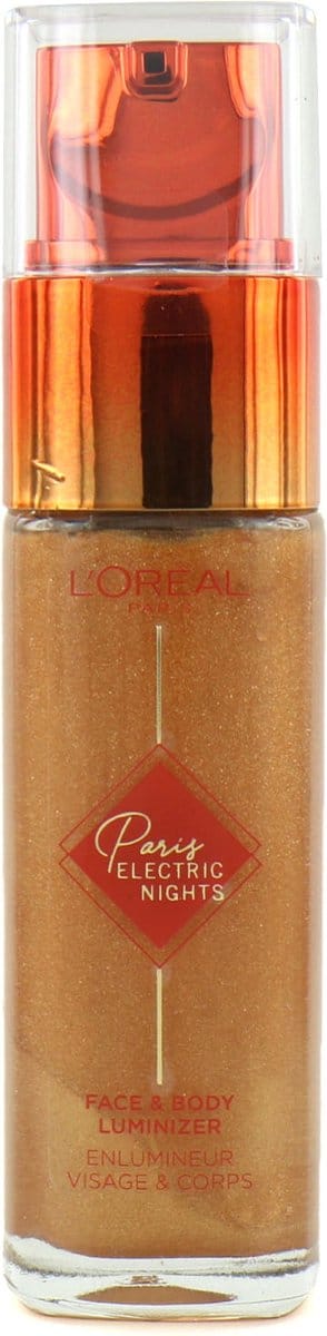 L’Oréal Paris Paris Electric Nights Face en Body Highlighter – Luminizer – Goud
