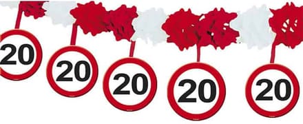 Folat - Slinger verkeersbord 20 (4 meter)
