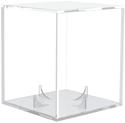 Cuhostki 1 Stuks - Honkbal Vitrine Transparant - Ps Materiaal - Stofdicht En Weerbestendig
