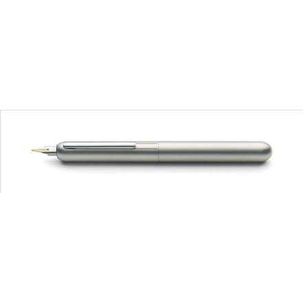 Lamy vulpen, model dialog 3, uitvoering palladium met een medium penpunt