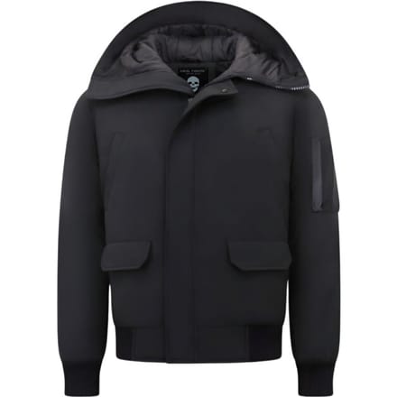 Winterjas Heren Kort model - 8821 - Zwart
