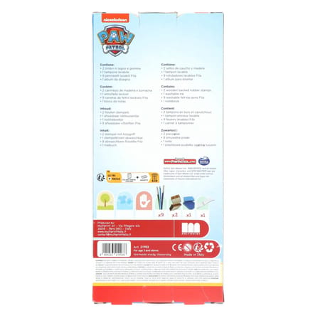 Kleuren stempel set Paw Patrol 13-delig