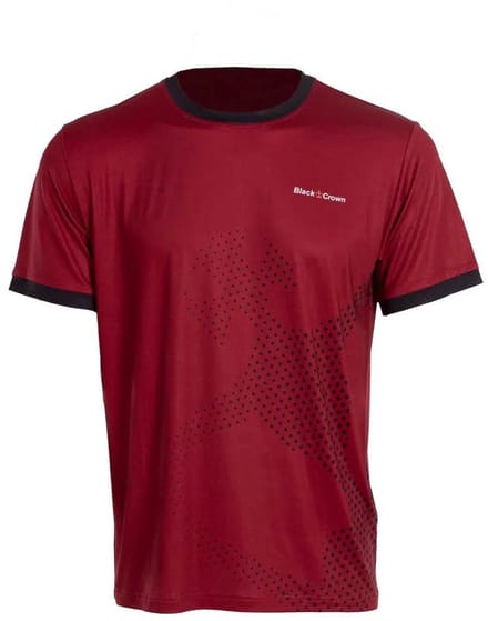Black Crown Monterrey T-shirt Met Korte Mouwen Rood S Man