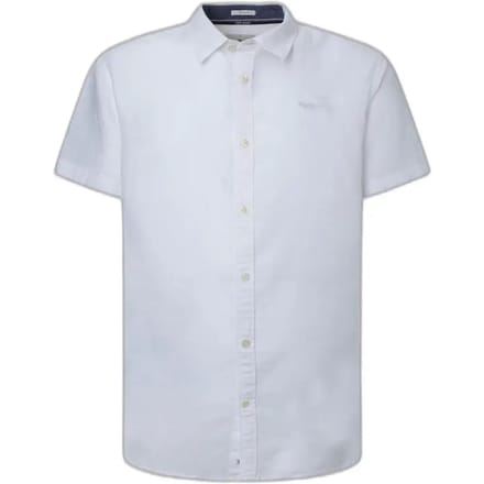 Pepe Jeans Parker Short Overhemd Met Korte Mouwen Wit L Man