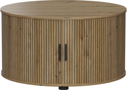 Vicco Salontafel Selva, Eiken, 80 x 80 cm met schuifdeur