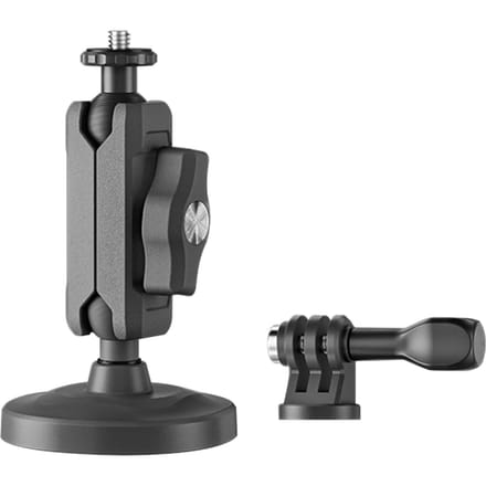 Magnetische Actiecamera Mount 360 Graden Rotatie voor Auto Motorfiets Montage Accessoires gray