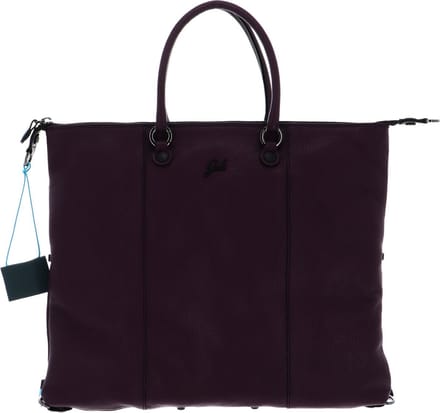 Gabs Leren Schoudertas G3 Plus Flat Bag Mosto Paars