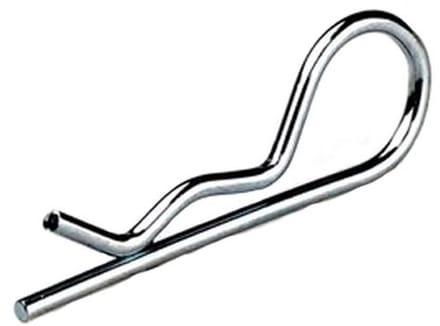 10x Borgclip / Veerpen enkel - 1,4x32mm