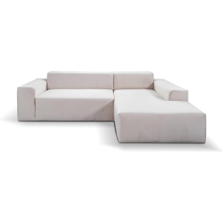Hoekslaapbank Nina rechts velvet | NADUVI Collection