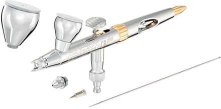 EVOLUTION 2024 CRplus 2in1 Verfspuit met 0.28 en 0.45mm Doppen en Beker