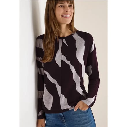 Jacquard gemêleerd Shirt
