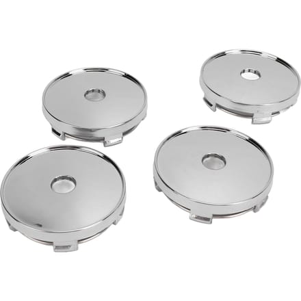 4 STUKS 60mm Wielnaafdop Met Gat Schokbestendig Stijlvolle Look Universele Pasvorm Velgnaaf Middenkap white