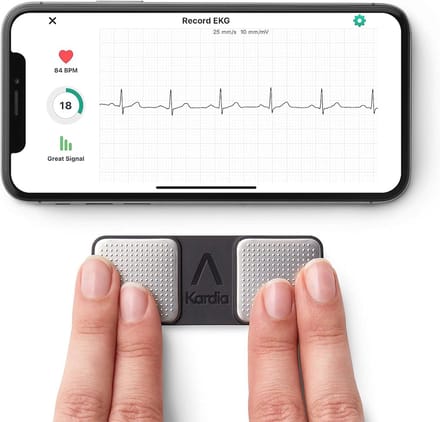 Mobiel ECG-apparaat voor iOS en Android - Controleer uw Hart Gezondheid Altijd en Overal