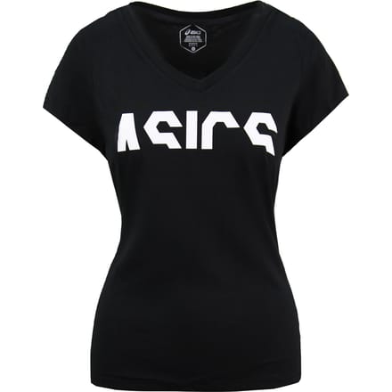 Asics Essentials GPX Dames Zwart T-shirt