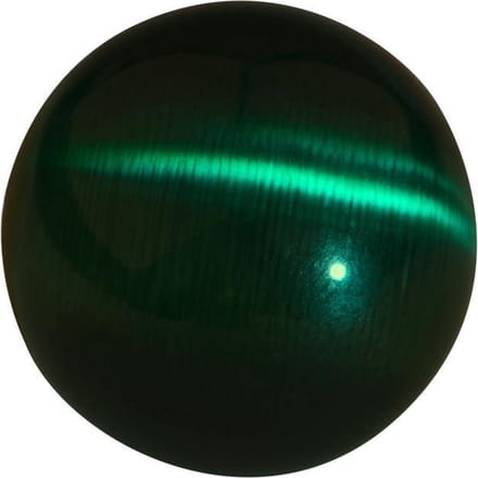 Quiges Verwisselbaar Bolletje Cateye Groen 18mm - 18B004