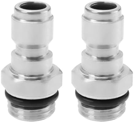 2 stuks 1/4" Snelle Koppeling Connector voor Hogedrukreinigers