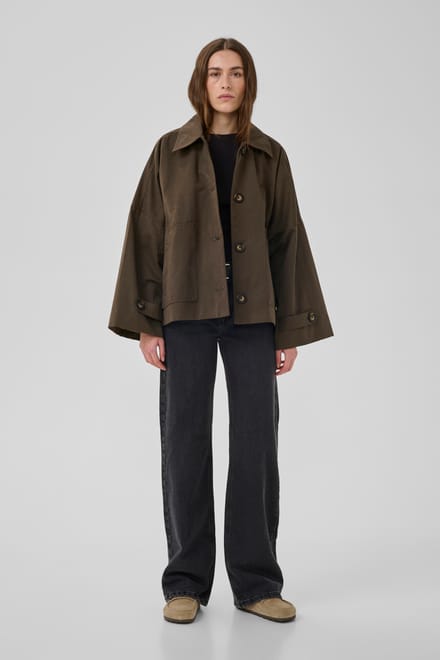 My Essential Wardrobe - Jas Bruin My Essential Wardrobe Lyonmw Jackets Bruin 10705043