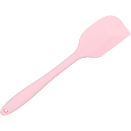 Spatule en Silicone Résistance Haute Température Rangement Facile Réutilisable Antiadhésif Grattoir Multifonctionnel white