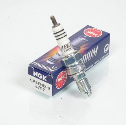 NGK-bougie voor Daelim 125 VS Evolution van na 1997, CR8EHIX-9 / 3797 / iridium, nieuw