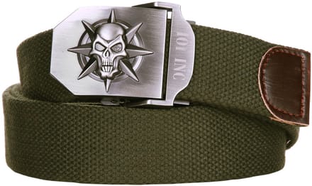 101inc Tropenkoppel Skull-Ster groen