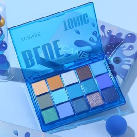 UCANBE  - Blue Tonic 15-Color Eyeshadow Palette 10.8g