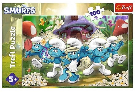 De Smurfen Puzzel - Meet the Smurfs - 100 Stukjes