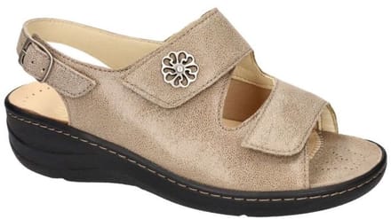 Fidelio Hallux -Dames - taupe - sandalen - maat 37