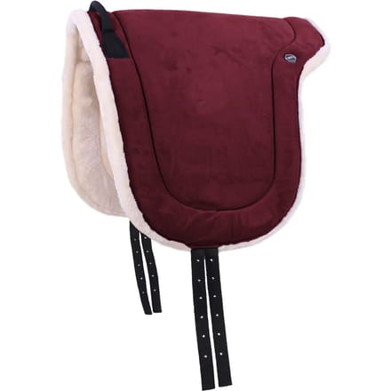 QHP - Bareback Pad - Bordeaux - Pony