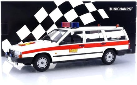 Volvo 740 GL Break 'ASB Köln' 1986 - 1:18 - Minichamps