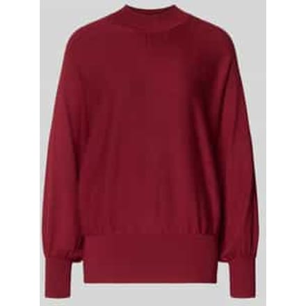 relaxed fit trui van viscosemix in brei-look