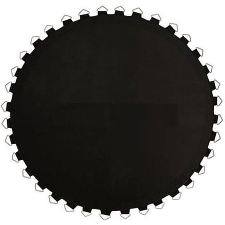 Set springmat en veren voor trampoline - 42 veren - 8 voet - 242 cm tot 252 cm diameter zwart