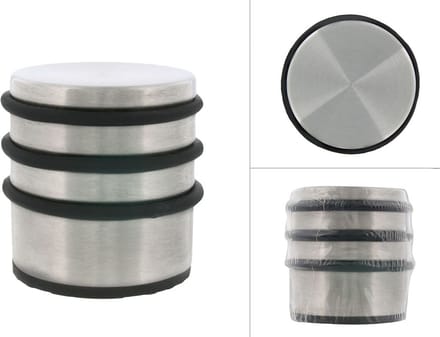 Deurstopper RVS 75 x 65 mm Rond | Per Stuk