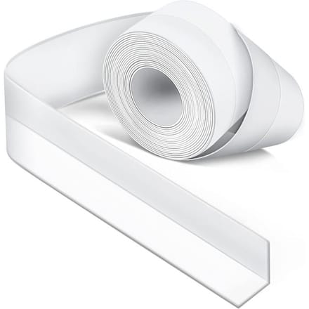 Afdichtingsstrip - Witte siliconen - 38 mm breed - 3,2 m - Schimmelwerend en waterdicht wit