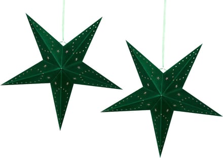 MOTTI - Decofiguur - Smaragdgroen - Fluweel Groen - Papier