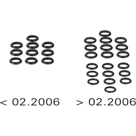 Grohe O-ring 6x2, 20 pieces 0128300M