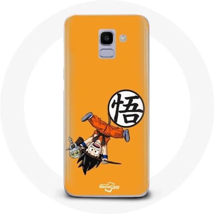 Coque pour Samsung Galaxy A8 2018 Goku Dragonball Z Enfant Anime