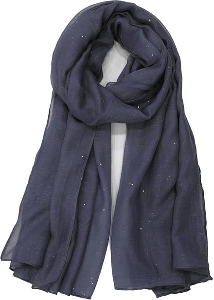 Zachte Pailletten Sjaal voor Dames - Glinsterende Halsdoek voor Winter en Overgangsperiode