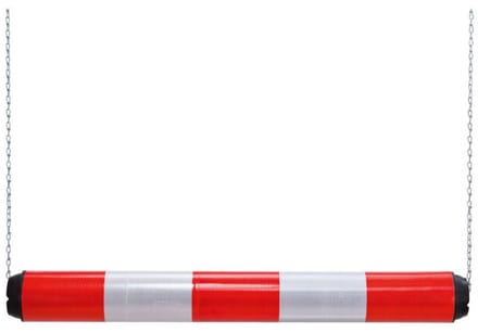 Hoogtebegrenzer - kunststof - rood wit