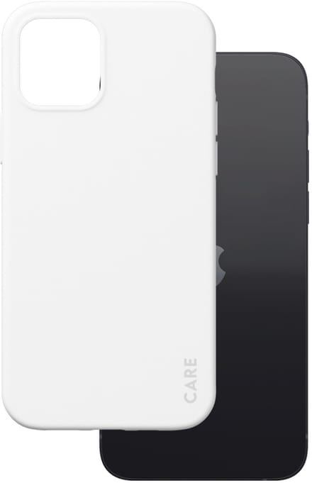 PanzerGlass CARE™ by ® Case White Orchid iPhone 12 mobiele telefoon behuizingen Hoes Wit