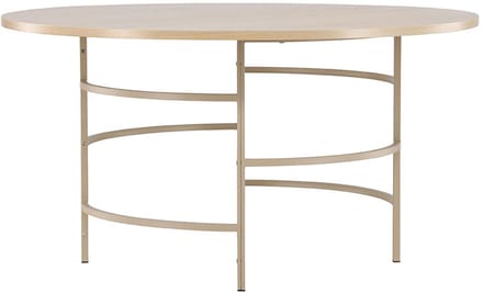 Copenhagen eetkamertafel Ø140cm whitewash.