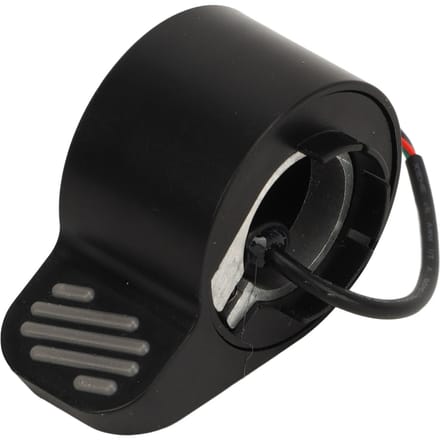 Elektrische Scooter Duimrem Gashendel Gevoelige Bediening Comfortabele Grip Scooter Onderdeel voor ES black