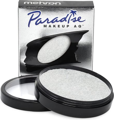 Mehron - Paradise AQ - Schmink op waterbasis - Metallic Zilver - 7 gr