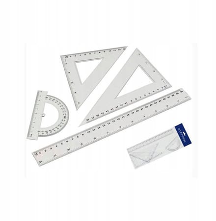 Starpak - Geometrie Set - School - 4 Stuks