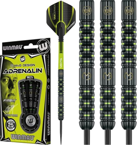 Tungsten Dartpijlen Set 25 gram - Professionele Darts met Flights en Stems