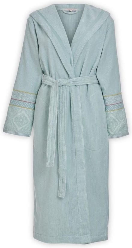 Pip Studio Soft Zellige Badjas - Blauw - S