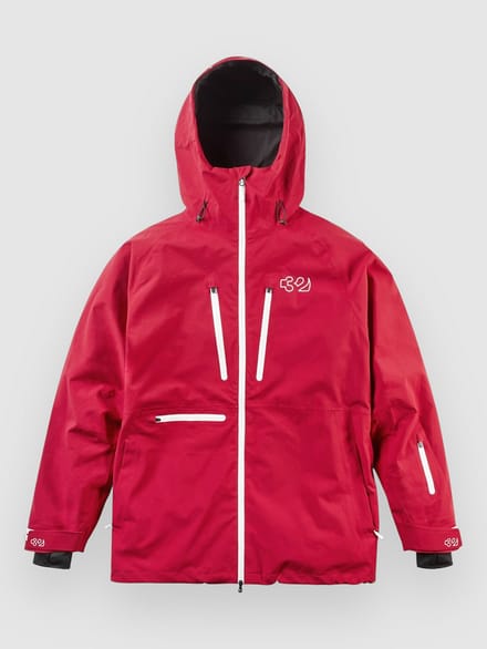 ThirtyTwo Tm Recycled Jas rood