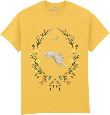 Konijn Yellow Easter Bunny The Coloured House T-shirt S